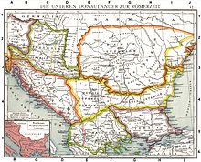 Roman provinces of Illyricum, Macedonia, Dacia, Moesia, Pannonia and Thracia.jpg