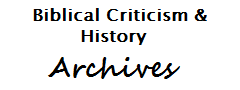 Biblical Criticism & History Archive Search Engine